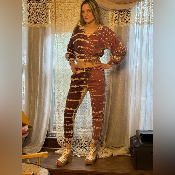 Young fabulous and broke small tye dye two piece set brand new like condition - Picture 4 of 4